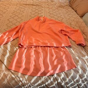 Simply Southern Coral Jumpsuit